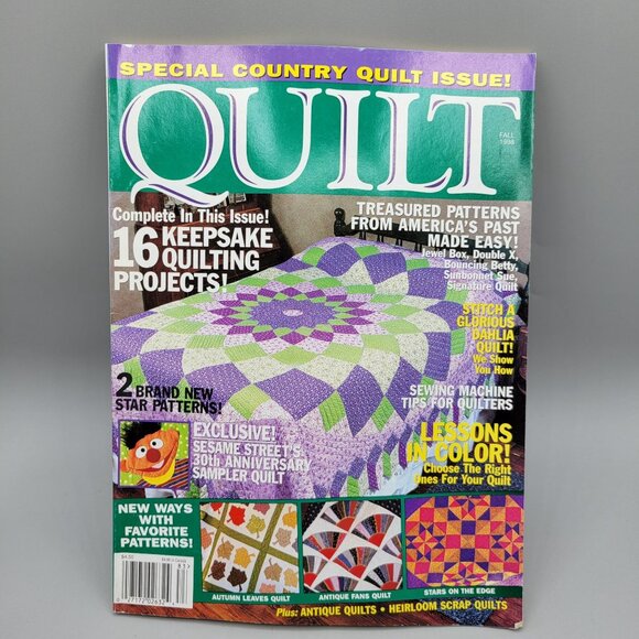 Vintage Quilting Magazine Lot 5 Issues Featuring Patterns and Projects - Picture 6 of 11